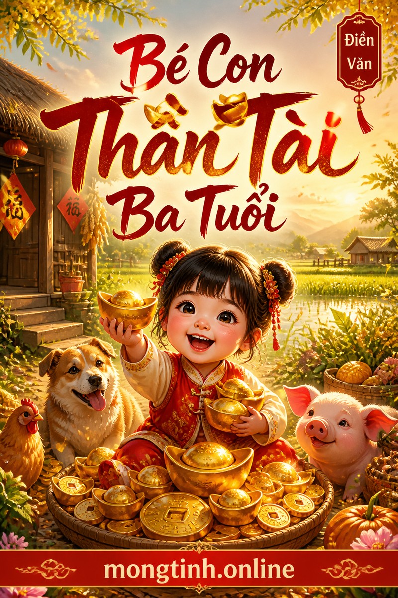 Bé Con Thần Tài Ba Tuổi