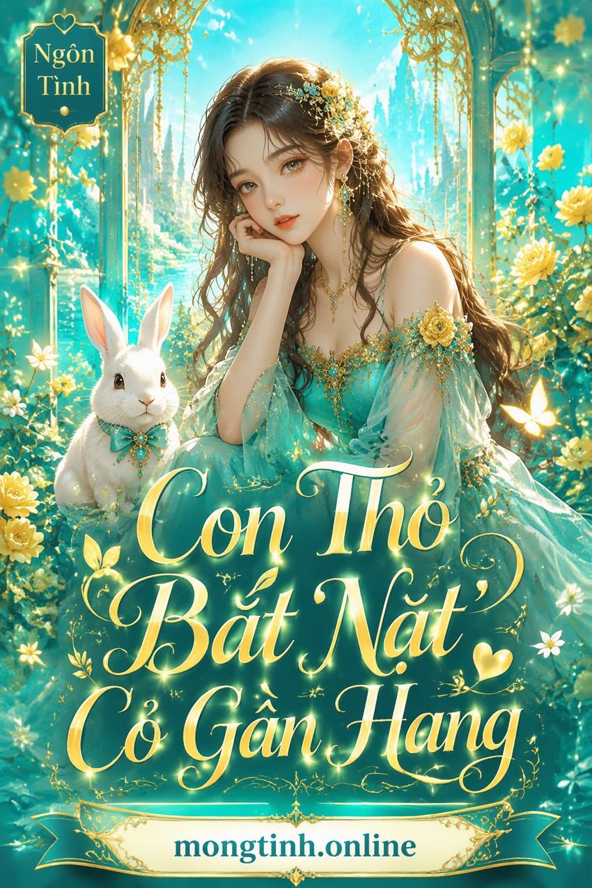 Con Thỏ 'Bắt Nạt' Cỏ Gần Hang