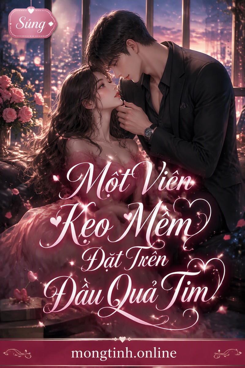 Một Viên Kẹo Mềm Đặt Trên Đầu Quả Tim