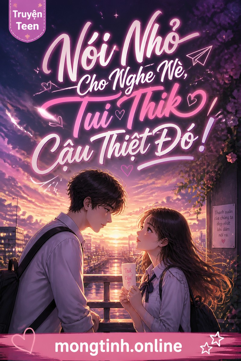 Nói Nhỏ Cho Nghe Nè, Tui Thik Cậu Thiệt Đó!