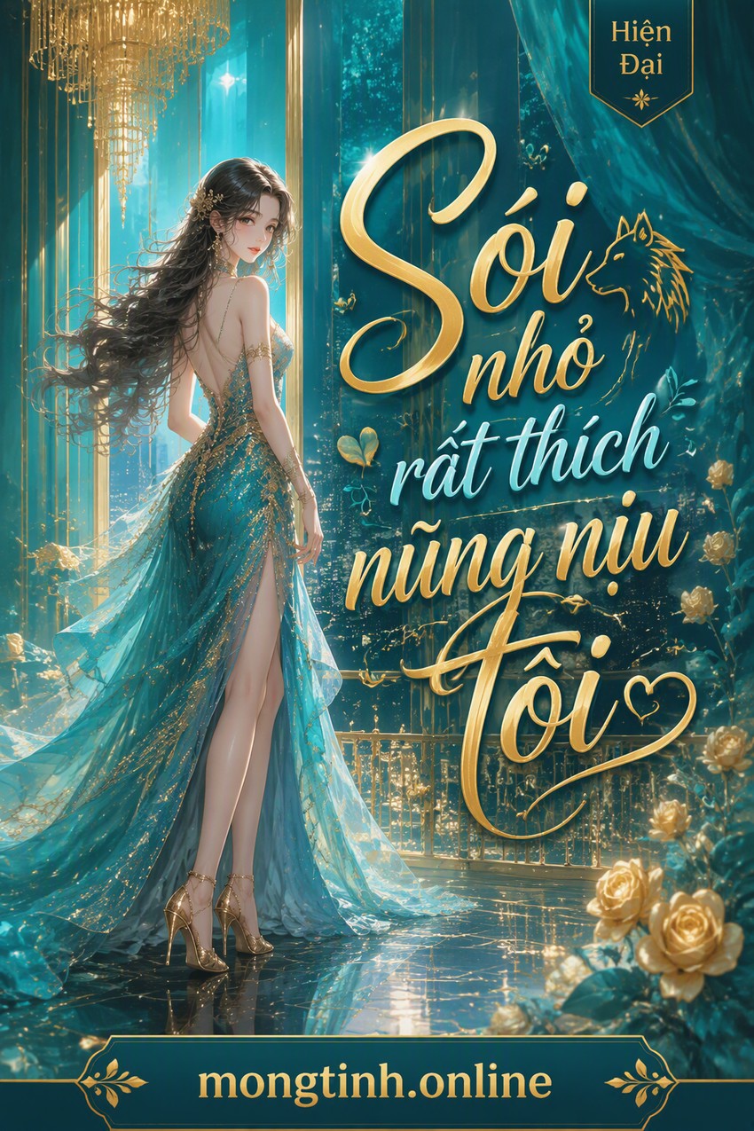Sói nhỏ rất thích nũng nịu tôi