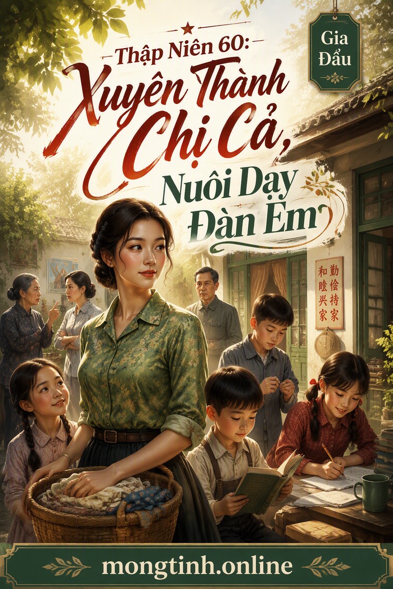 Thập Niên 60: Xuyên Thành Chị Cả, Nuôi Dạy Đàn Em