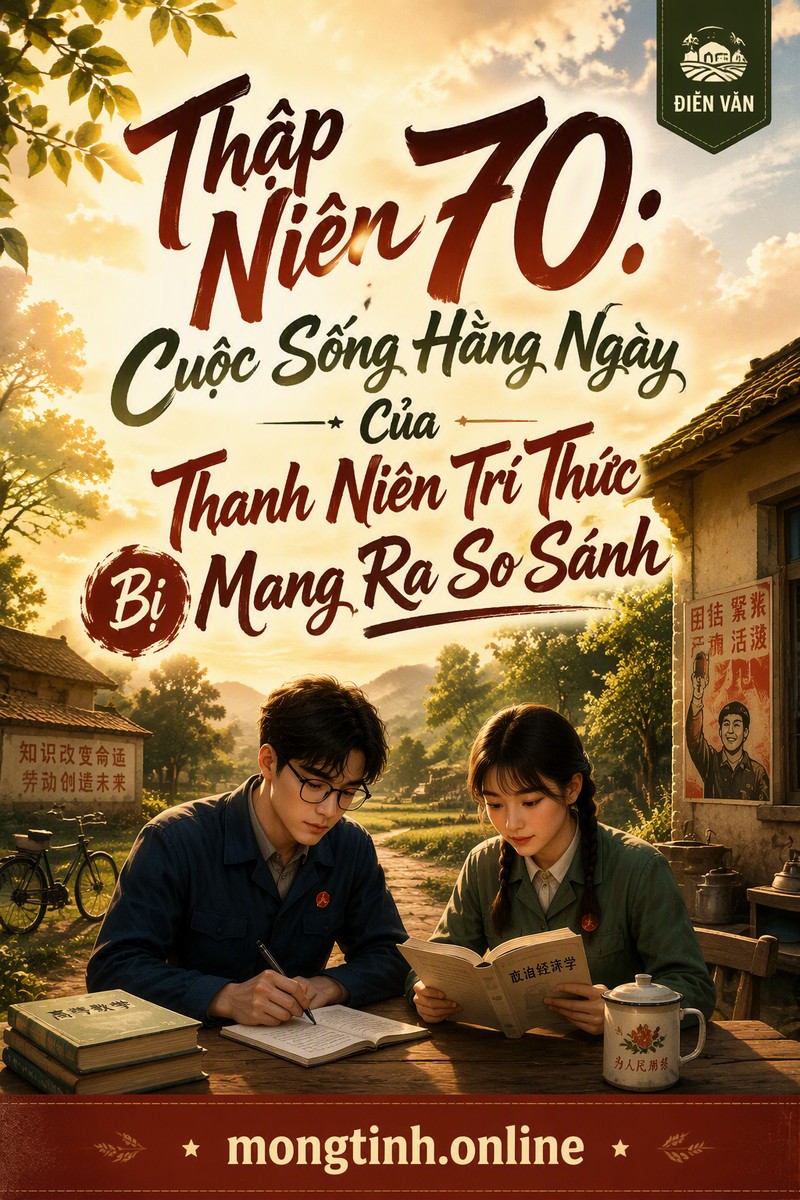 Thập Niên 70: Cuộc Sống Hằng Ngày Của Thanh Niên Trí Thức Bị Mang Ra So Sánh