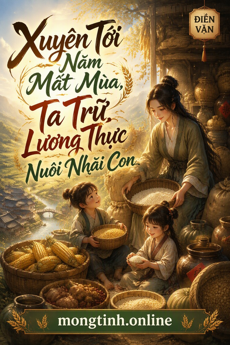 Xuyên Tới Năm Mất Mùa, Ta Trữ Lương Thực Nuôi Nhãi Con