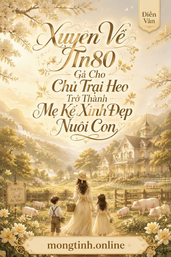 Xuyên Về Tn80 Gả Cho Chủ Trại Heo Trở Thành Mẹ Kế Xinh Đẹp Nuôi Con